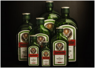 обоя бренды, - j&, 228, germeister, алкоголь, бутылки