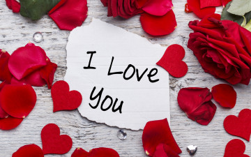 обоя праздничные, день святого валентина,  сердечки,  любовь, love, valentine's, day, сердечки, i, you, romantic, heart, любовь, лепестки, розы