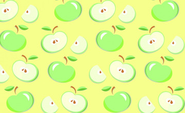 обоя векторная графика, еда , food, фрукты, еда, вектор, яблоко