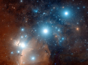 Картинка альнитак альнилам минтака космос звезды созвездия