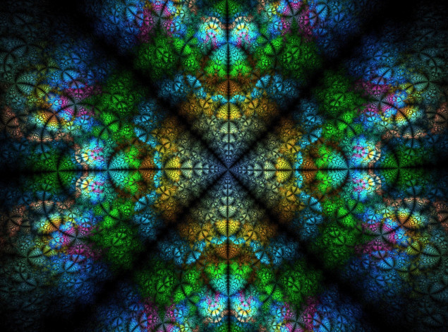 Обои картинки фото 3д, графика, fractal, фракталы, фон, разноцветие