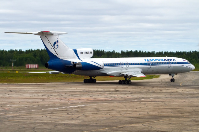 Обои картинки фото ту-154м, авиация, пассажирские самолёты, ту-154, самолёт