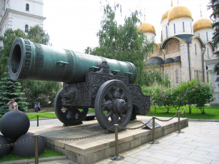 Картинка царь+пушка города москва+ россия царь пушка москва