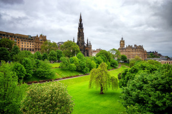 Картинка edinburgh города эдинбург+ шотландия панорама
