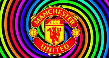Картинка спорт эмблемы+клубов f c manchester united фон логотип