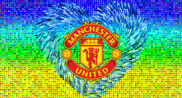 Картинка спорт эмблемы+клубов f c manchester united фон логотип