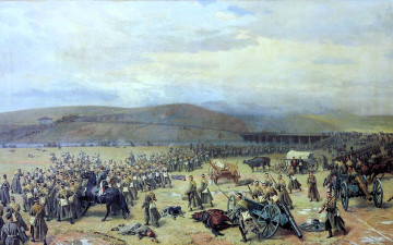 Картинка рисованное николай+дмитриев-оренбургский война войска