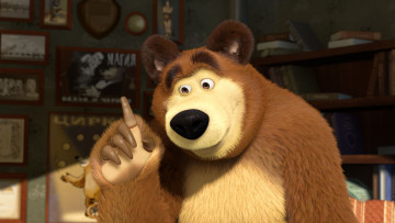 Картинка мультфильмы маша+и+медведь маша медведь мультик мишка