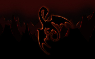 Картинка фэнтези драконы темный