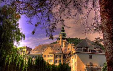 Картинка венгрия+++мишкольц города -+здания +дома деревья дома мишкольц венгрия