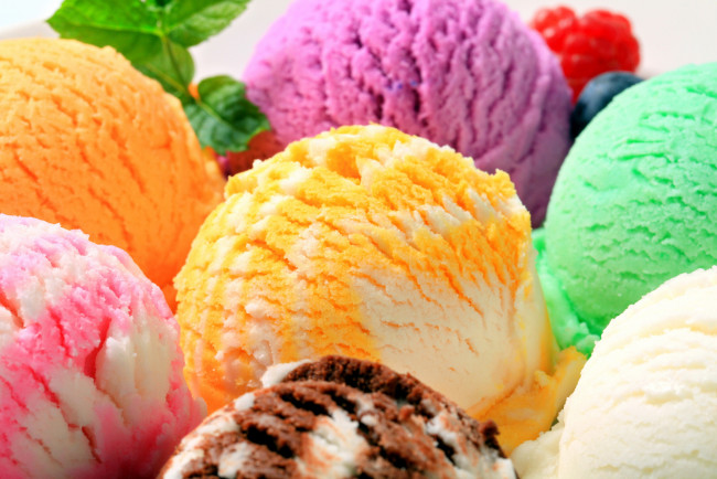 Обои картинки фото еда, мороженое,  десерты, макро