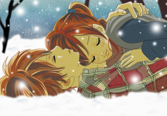 Картинка аниме bokura+ga+ita двое это были мы bokura ga ita снег зима