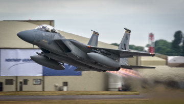 Картинка mcdonnell+douglas+f-15+eagle авиация боевые+самолёты ввс