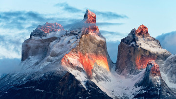 Картинка природа горы торрес-дель-пайне чили