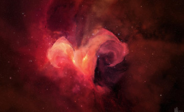 Картинка космос галактики туманности звёзды туманность красный
