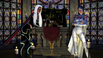 Картинка видео+игры dark+heresy свечи кубок взгляд фон девушки