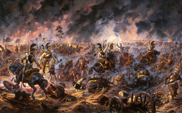 Картинка юрьевич бой за шевардинский редут 24 августа сентября 1812 рисованные александр аверьянов