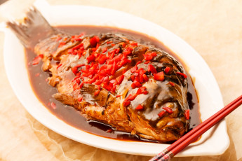 Картинка еда рыба +морепродукты +суши +роллы специи соус тарелка