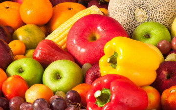 Картинка еда фрукты+и+овощи+вместе ягоды фрукты овощи berries fruits fresh