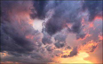 Картинка природа облака свет небо