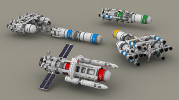 Картинка 3д+графика моделирование+ modeling космический корабль