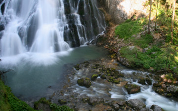 Картинка salzburger land природа водопады