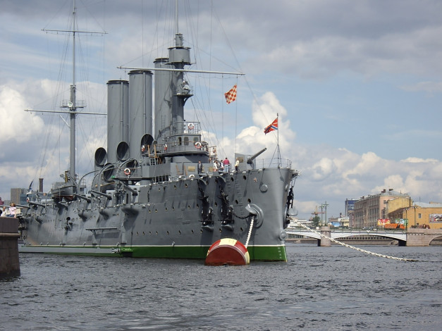 Обои картинки фото cruiser, aurora, st, petersburg, russia, корабли, крейсеры, линкоры, эсминцы
