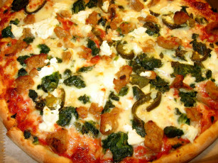 обоя еда, пицца, сыр, овощи