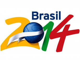 обоя спорт, логотипы турниров, чемпионат, логотип, эмблема, 2014, футбол, бразилия
