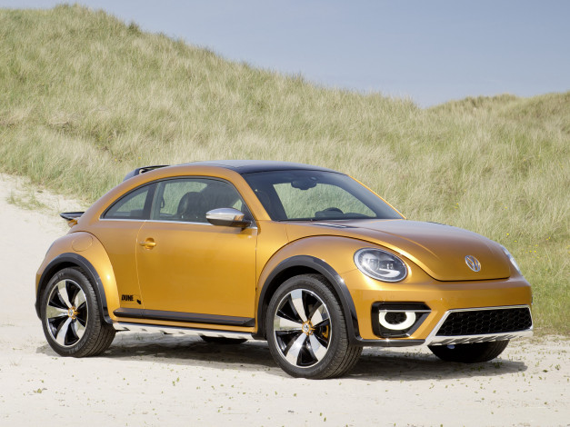 Обои картинки фото автомобили, volkswagen, 2014г, concept, beetle, dune