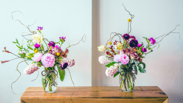 Картинка цветы букеты +композиции розы гиацинт