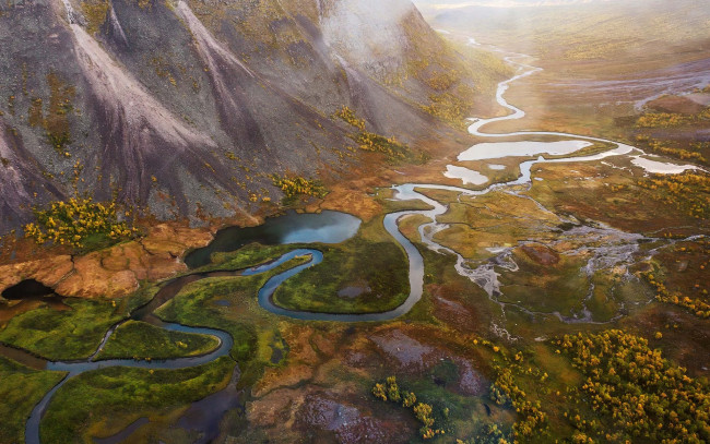 Обои картинки фото природа, реки, озера, горы, текстуры, река, земли