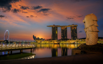 Картинка singapore+city города сингапур+ сингапур простор