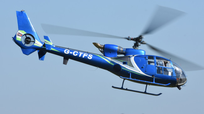 Обои картинки фото westland wa-341c gazelle , авиация, вертолёты, вертушка