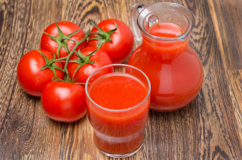 обоя еда, напитки, сок, помидоры, томатный, кувшин, томаты