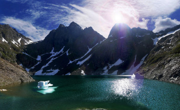 Картинка lago del diavolo monte aga lombardy italy природа реки озера bergamo alps монте-ага ломбардия италия альпы озеро горы