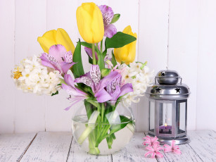 Картинка цветы разные+вместе тюльпаны натюрморт лепестки
