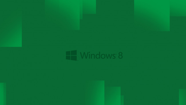 Обои картинки фото компьютеры, windows 8, зеленый
