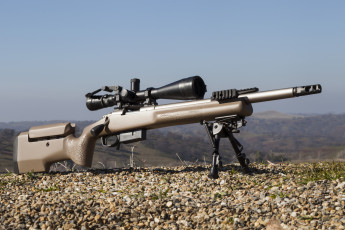 Картинка оружие винтовки+с+прицеломприцелы гравий сошка оптика винтовка снайперская remington 700