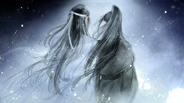 Картинка аниме mo+dao+zu+shi лань ванцзи вэй усянь