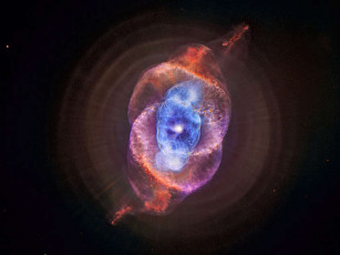 Картинка кошачий глаз космос галактики туманности