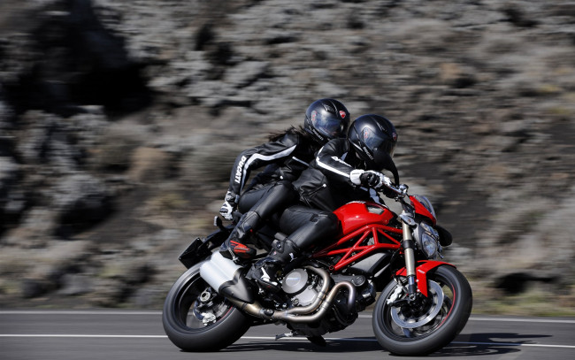 Обои картинки фото ducati, monster, 1100, evo, 2012, мотоциклы