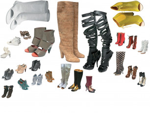 Картинка разное одежда обувь текстиль экипировка