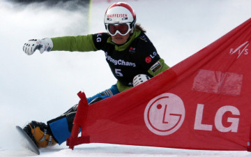 Картинка fraenzi maegert kohli спорт сноуборд слалом