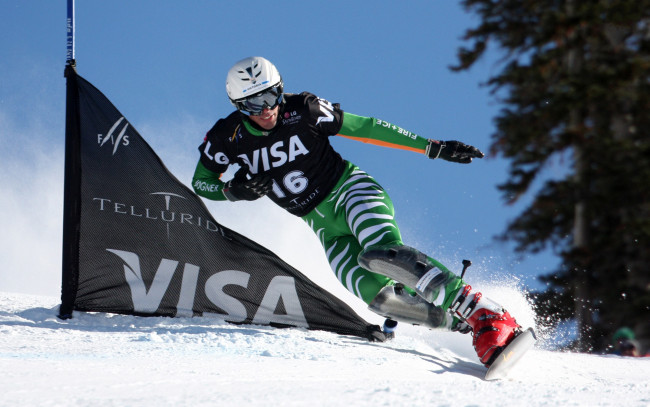 Обои картинки фото benjamin, karl, спорт, сноуборд, слалом