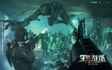 Картинка war of zombie видео игры солдат зомби