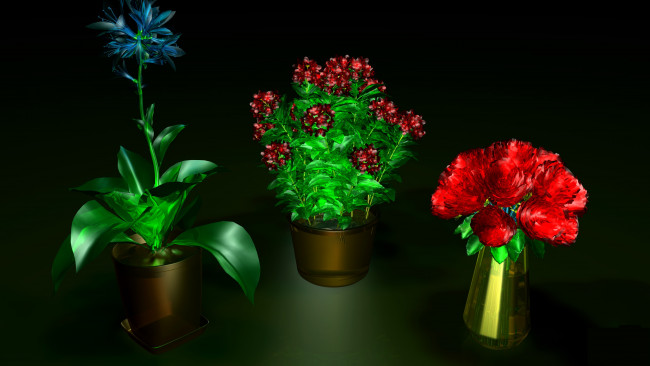 Обои картинки фото 3д графика, цветы , flowers, фон, букеты