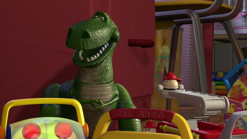 Картинка мультфильмы toy+story динозавр игрушки