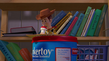 Картинка мультфильмы toy+story ковбой микрофон игрушки книги шляпа