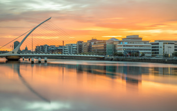Картинка dublin+bridge города дублин+ ирландия простор